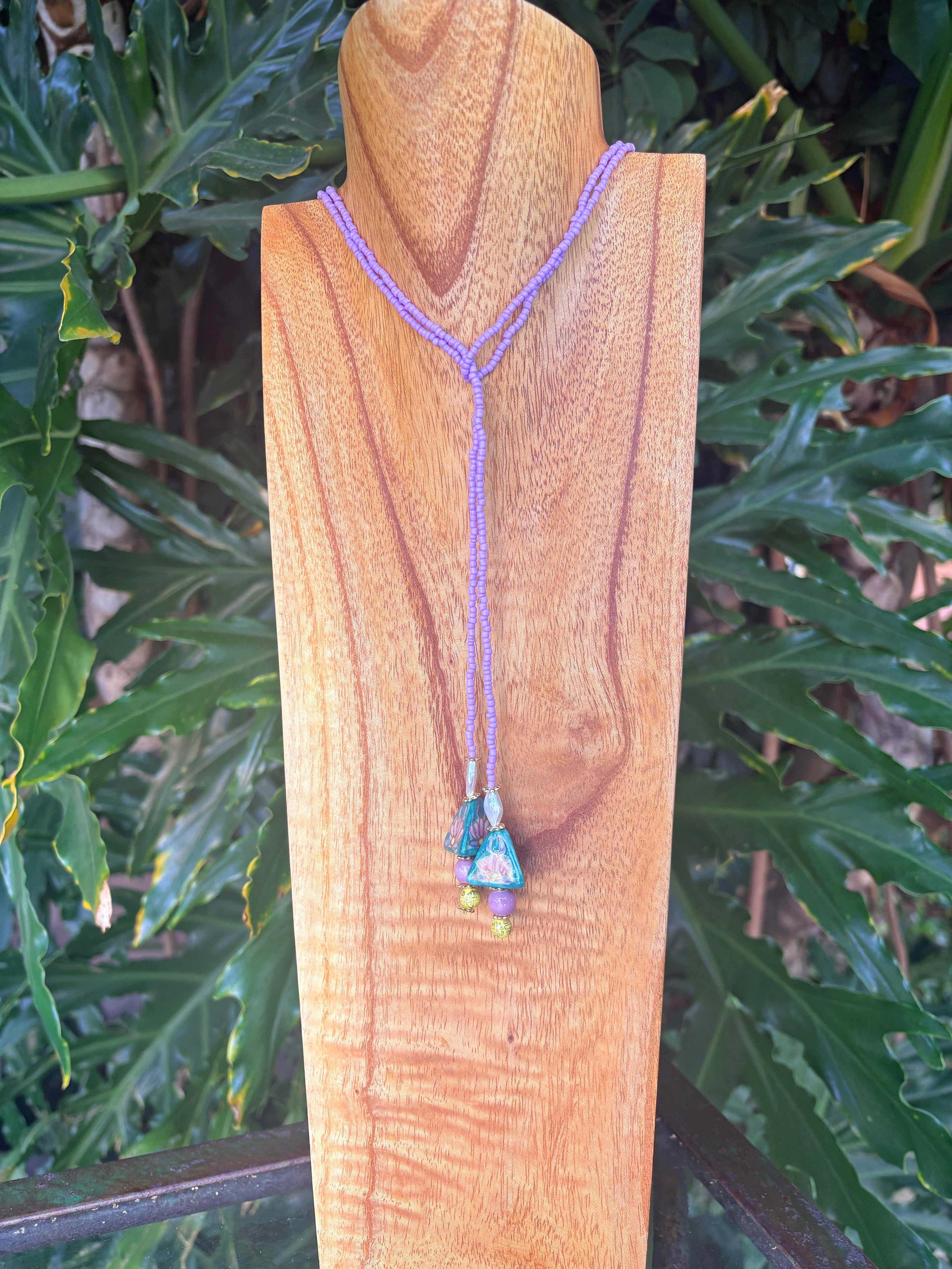 Purple Lotus Tie Off
