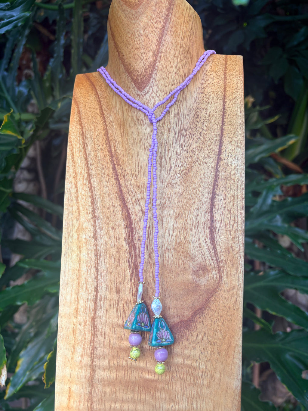Purple Lotus Tie Off
