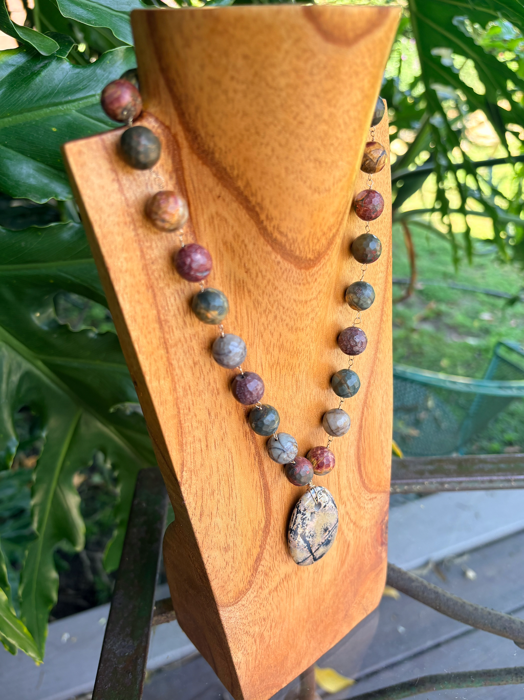Picasso Jasper Dendrite Agate