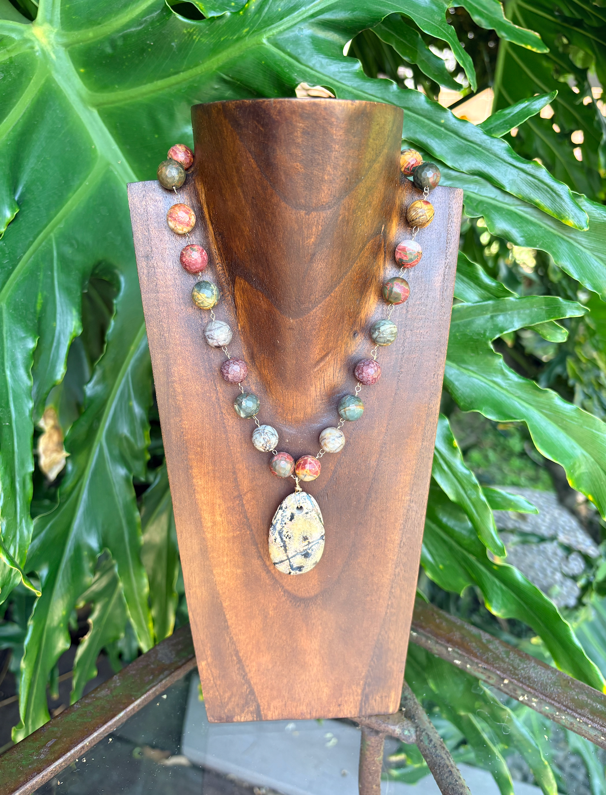 Picasso Jasper Dendrite Agate
